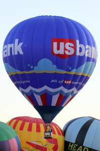 N176LB hot air balloon, added to the archive 7 September 2026. Photograph by G Bann