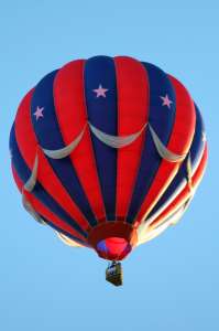 N2189H hot air balloon, added to the archive 7 September 2026. Photograph by G Bann