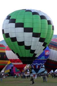 N2210V hot air balloon, added to the archive 7 September 2026. Photograph by G Bann
