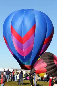 N242MS hot air balloon, added to the archive 7 September 2026. Photograph by G Bann