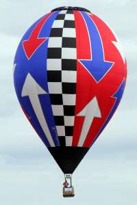 N24LX hot air balloon, added to the archive 7 September 2026. Photograph by G Bann