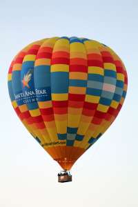 N250RR hot air balloon, added to the archive 7 September 2026. Photograph by G Bann