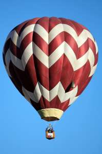 N2580Z hot air balloon, added to the archive 7 September 2026. Photograph by G Bann