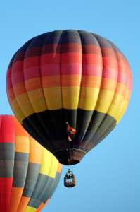 N2597G hot air balloon, added to the archive 7 September 2026. Photograph by G Bann
