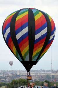 N269M hot air balloon, added to the archive 7 September 2026. Photograph by G Bann