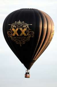 N3011Q hot air balloon, added to the archive 7 September 2026. Photograph by G Bann