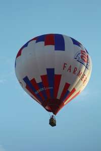 N3012F hot air balloon, added to the archive 7 September 2026. Photograph by G Bann