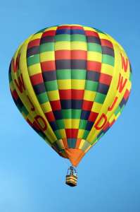 N3024W hot air balloon, added to the archive 7 September 2026. Photograph by G Bann