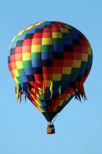 N3082L hot air balloon, added to the archive 7 September 2026. Photograph by G Bann
