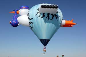 N342SK hot air balloon, added to the archive 7 September 2026. Photograph by G Bann