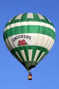 N364LB hot air balloon, added to the archive 7 September 2026. Photograph by G Bann