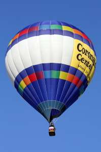 N4008B hot air balloon, added to the archive 7 September 2026. Photograph by G Bann
