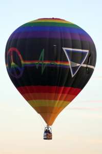N4021M hot air balloon, added to the archive 7 September 2026. Photograph by G Bann