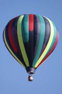 N4027K hot air balloon, added to the archive 7 September 2026. Photograph by G Bann