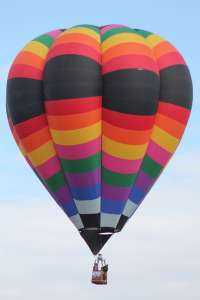 N4143J hot air balloon, added to the archive 7 September 2026. Photograph by G Bann