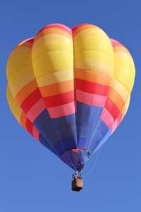 N4152K hot air balloon, added to the archive 7 September 2026. Photograph by G Bann