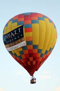 N420LB hot air balloon, added to the archive 7 September 2026. Photograph by G Bann