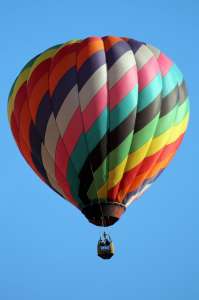 N438R hot air balloon, added to the archive 7 September 2026. Photograph by G Bann