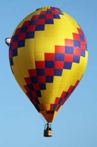 N443LB hot air balloon, added to the archive 7 September 2026. Photograph by G Bann