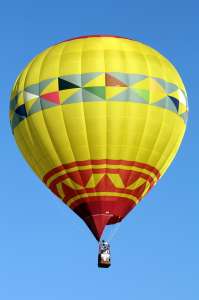 N4505B hot air balloon, added to the archive 7 September 2026. Photograph by G Bann