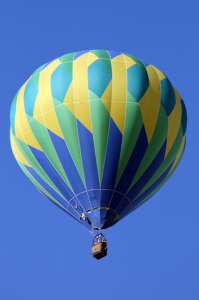 N5003K hot air balloon, added to the archive 7 September 2026. Photograph by G Bann