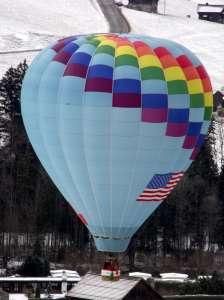 N710TC hot air balloon, added to the archive 7 September 2026. Photograph by G Bann