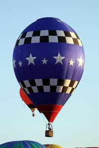 N775WH hot air balloon, added to the archive 7 September 2026. Photograph by G Bann