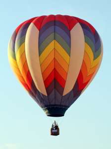 N830AL hot air balloon, added to the archive 7 September 2026. Photograph by G Bann