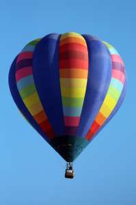 N90NN hot air balloon, added to the archive 7 September 2026. Photograph by G Bann