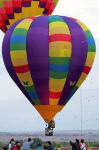 N90PY hot air balloon, added to the archive 7 September 2026. Photograph by G Bann
