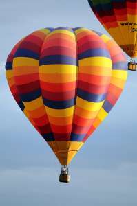 N90VB hot air balloon, added to the archive 7 September 2026. Photograph by G Bann
