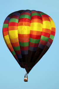 N93TV hot air balloon, added to the archive 7 September 2026. Photograph by G Bann