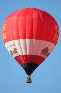 N993WF hot air balloon, added to the archive 7 September 2026. Photograph by G Bann