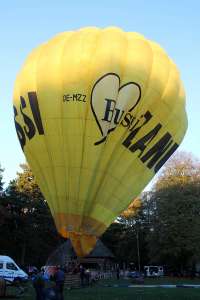 OE-MZZ hot air balloon. Photograph by G Bann