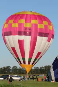 OE-ZHI hot air balloon. Photograph by G Bann