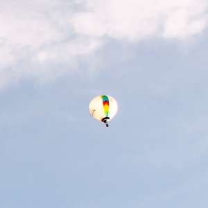 OK-1346 hot air balloon. Photograph by Dave