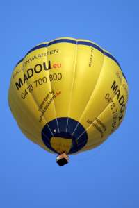 OK-4828 hot air balloon. Photograph by G Bann
