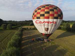 OO-BAC hot air balloon, added to the archive 28 September 2026. Photograph by joeri