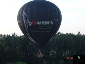 OO-BAP hot air balloon, added to the archive 28 September 2026. Photograph by joeri