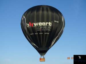 OO-BAP hot air balloon, added to the archive 28 September 2026. Photograph by joeri