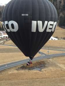 OO-BBQ hot air balloon. Photograph by brad-ox