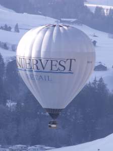 OO-BCB hot air balloon. Photograph by G Bann