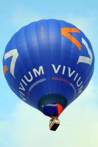 OO-BGY hot air balloon. Photograph by G Bann