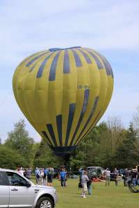 OO-BHJ hot air balloon. Photograph by G Bann