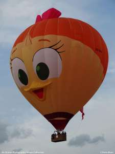 OO-BHW hot air balloon. Photograph by Greyson