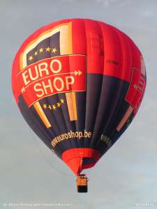 OO-BHW hot air balloon, added to the archive 6 September 2026. Photograph by Greyson
