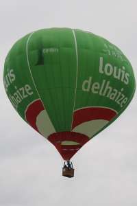 OO-BHY hot air balloon. Photograph by G Bann