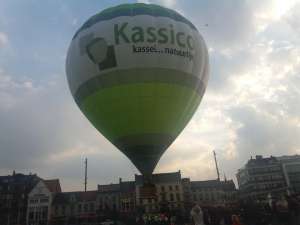 OO-BKK hot air balloon, added to the archive 27 September 2026. Photograph by joeri