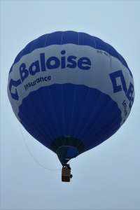 OO-BKT hot air balloon. Photograph by G Bann