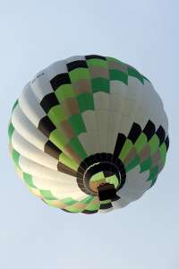 OO-BLG hot air balloon. Photograph by G Bann